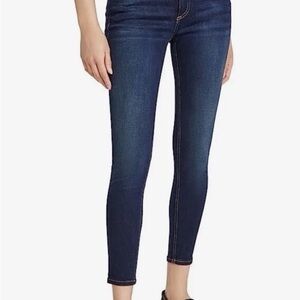 rag & bone Dark Blue Ankle Jeans